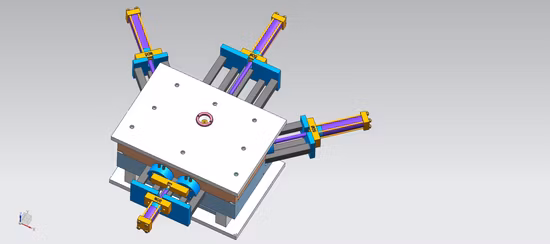 巾着減速機排水用 PVC パイプ継手金型