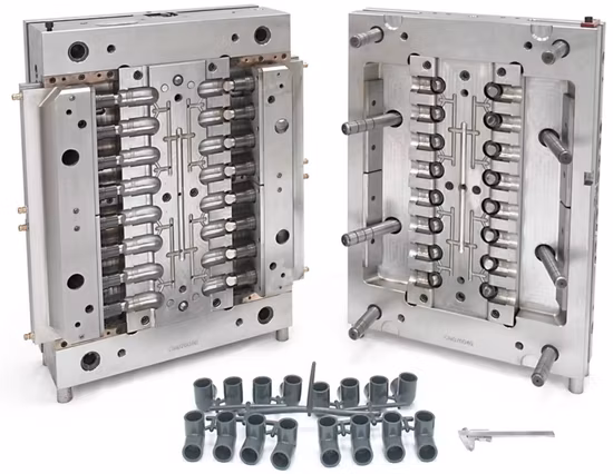 良い価格の水道管継手プラスチック射出成形金型と PVC パイプ継手家庭用プラスチック金型