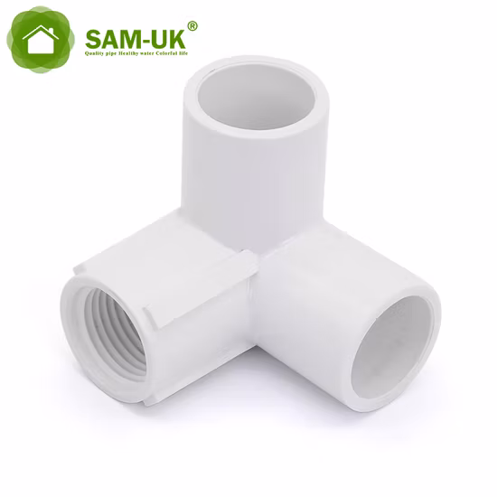 高圧継手付きPVCパイプティー用プラスチック射出成形金型